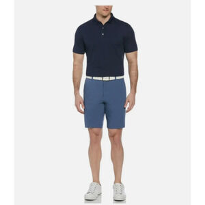 Ben Hogan Men's Stretch Golf Shorts Active Waistband Denim Heather Size 30 NWT